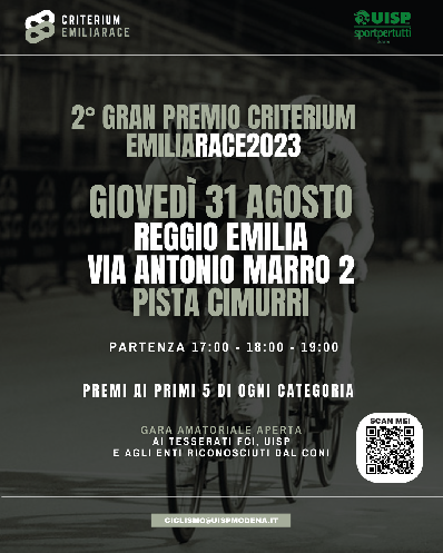 Gara 8 Emilia Race - Reggio Emilia Pista Cimurri