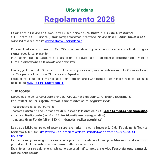 REGOLAMENTO 2026