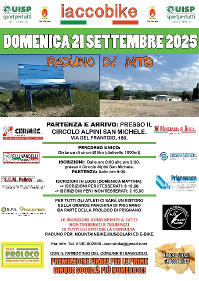 RADUNO SAN MICHELE MUCCHIETTI<br/>TEAM IACCOBIKE