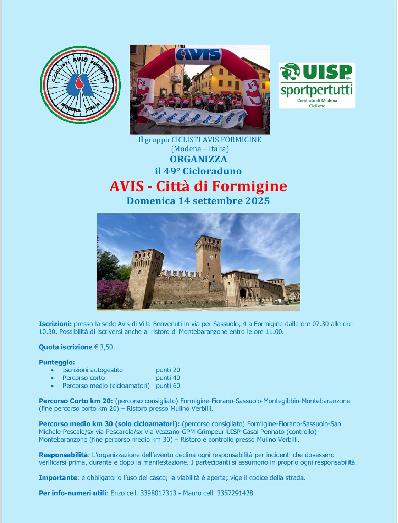 Raduno A.S.D. AVIS FORMIGINE