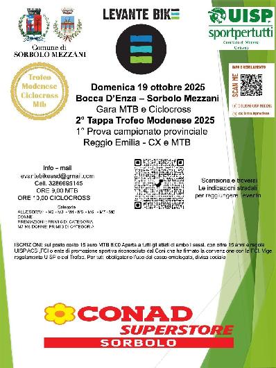 TROFEO MODENESE<br/>LEVANTE BIKE<br/>SORBOLO MEZZANI (PR)