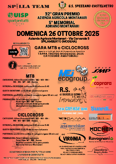 TROFEO MODENESE<br/>SPILLA TEAM<br/>SPILAMBERTO (MO)