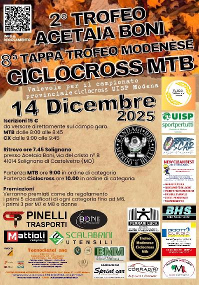 TROFEO MODENESE<br/>TEAM BHS<br/>SOLIGNANO DI CASTELVETRO (MO)