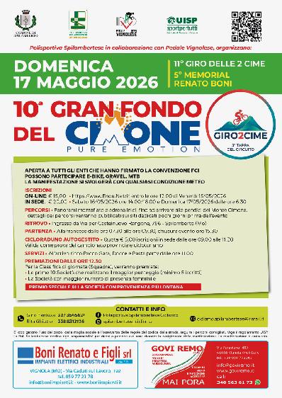 GRAN FONDO DEL CIMONE - SPILAMBERTO (MO)
